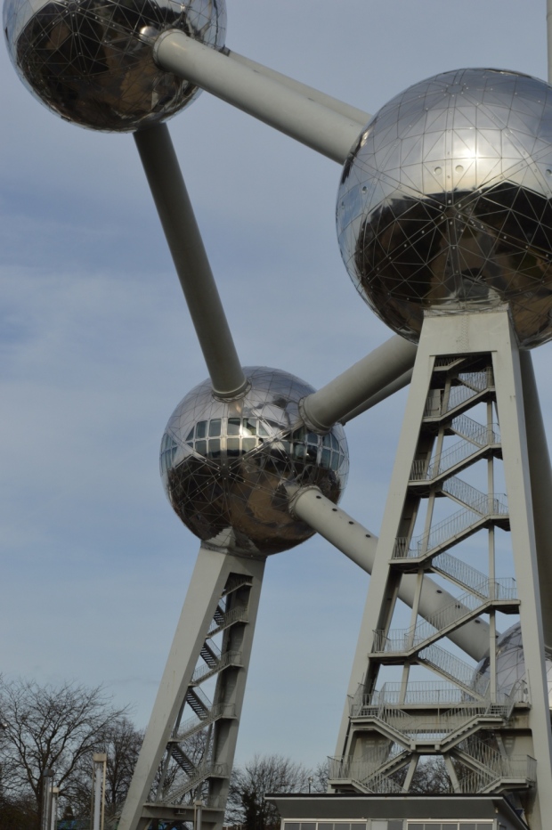 Part of the Atomium