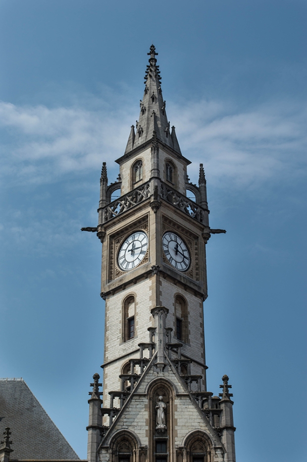 Ghent clock tower