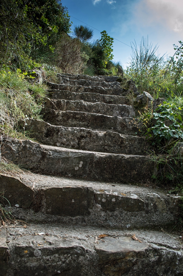Steps up the mountain - St Agnes