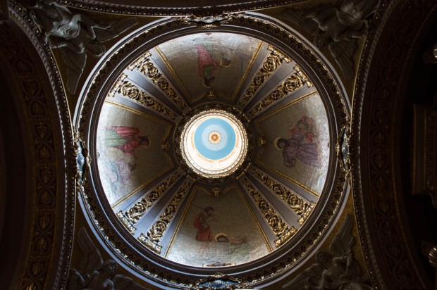 Dome in Rabat church
