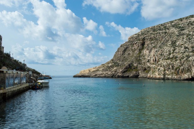 Looking out to sea - Xlendi bay
