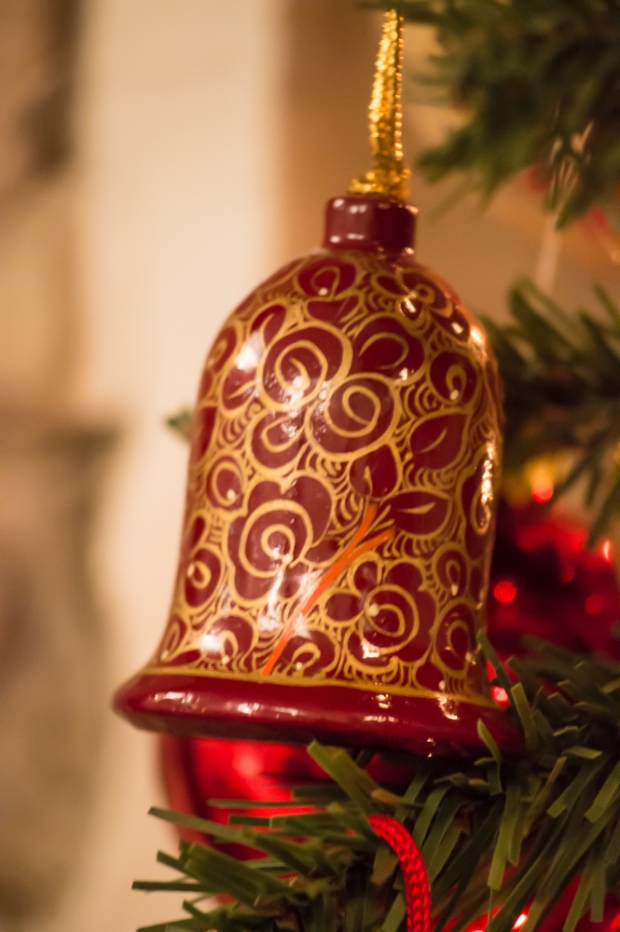 Red bell decoration